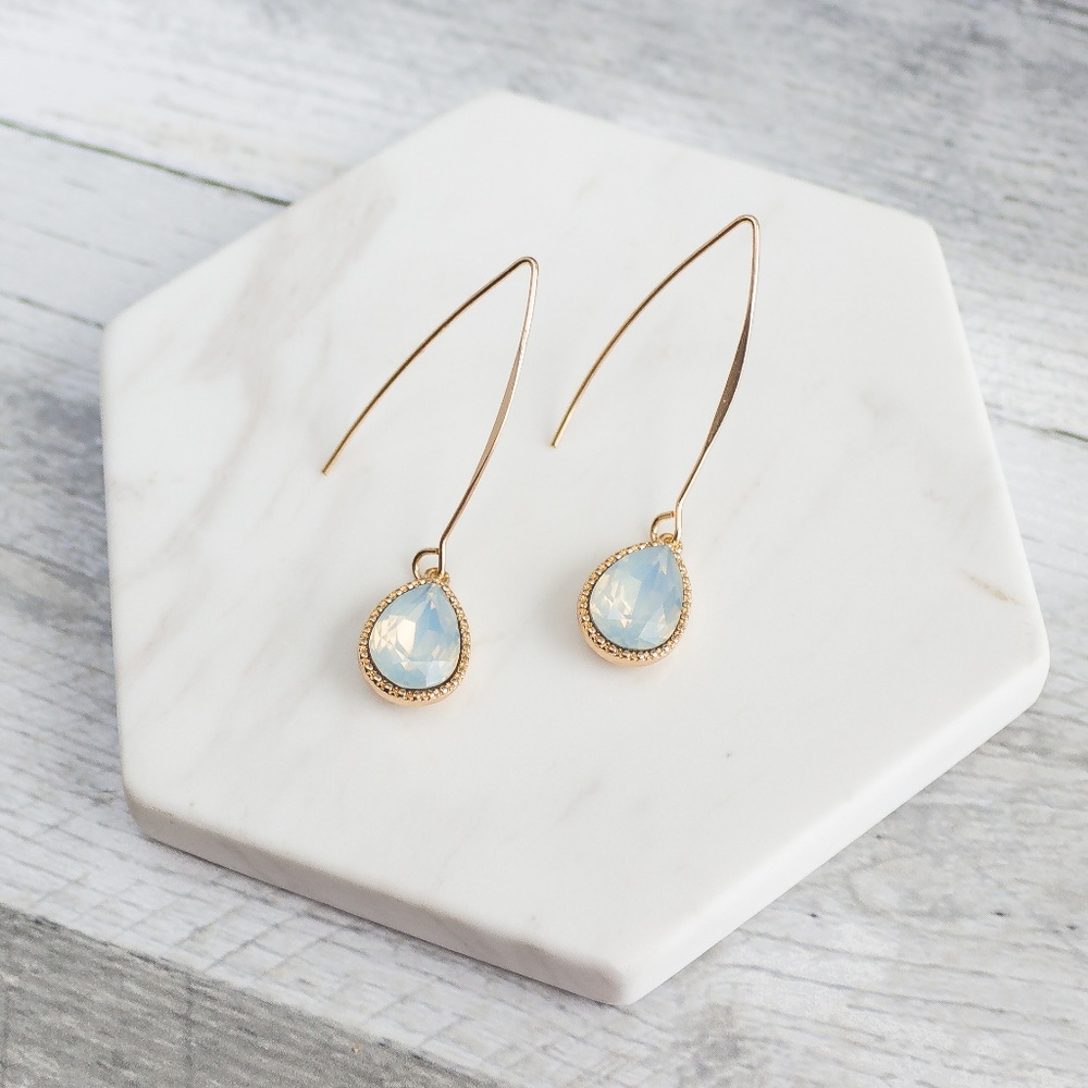'Eden' Teardrop Earrings - Picture 4 of 8